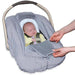 Jolly Jumper® - Sneak-A-Peek Car Seat Cover Deluxe