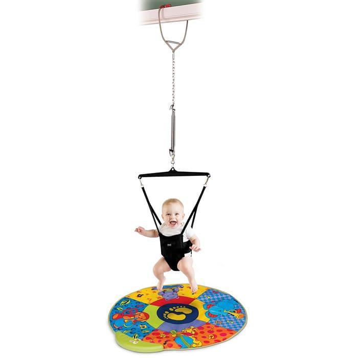 The Original Baby Exerciser With Door Clamp With Musical Mat — Goldtex