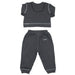 Juddlies Designs® - Juddlies 2PC Jogger Set Charcoal Fleck
