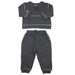 Juddlies Designs® - Juddlies 2PC Jogger Set Charcoal Fleck