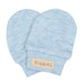 Juddlies Designs® - Juddlies Designs Blue Fleck Scratch Mitts One Size