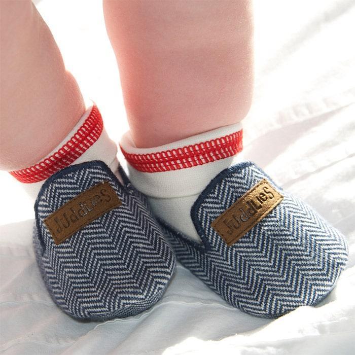 Juddlies Designs® - Juddlies Designs Cottage Collection - Organic Cotton - Little Feet Slippers