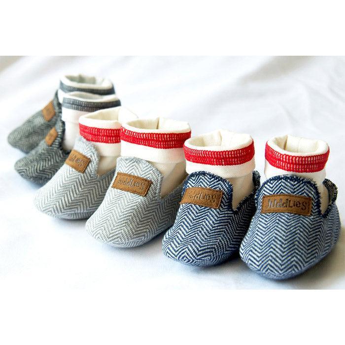 Juddlies Designs® - Juddlies Designs Cottage Collection - Organic Cotton - Little Feet Slippers