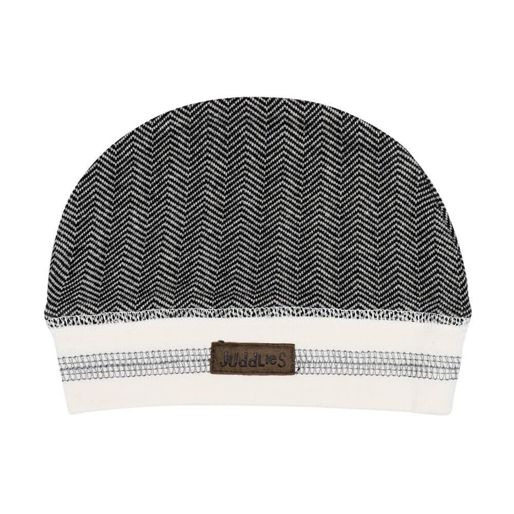 Juddlies Designs® - Juddlies Designs Organic Cottage Hat - Bear Black