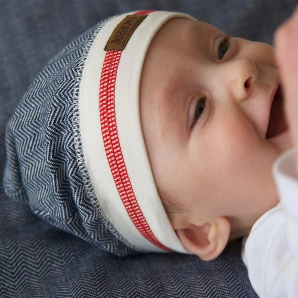 Juddlies Designs® - Juddlies Designs Organic Cottage Hat - Lake Blue