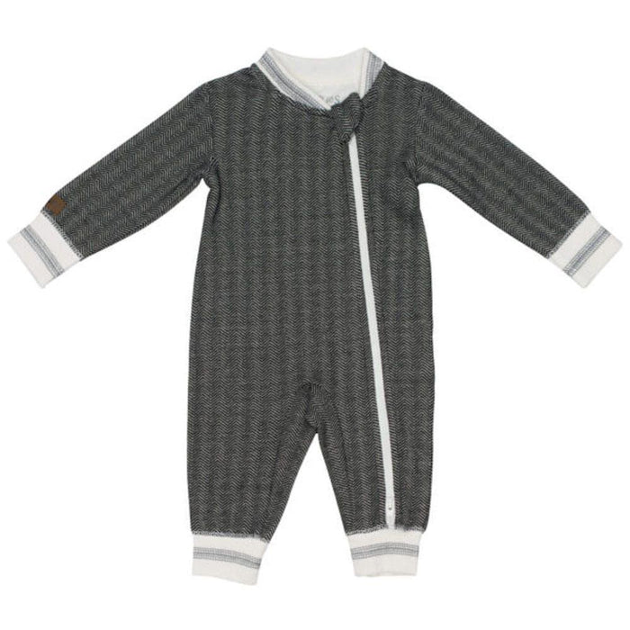 Juddlies Designs® - Juddlies Designs Organic Cottage Playsuit - Bear Black