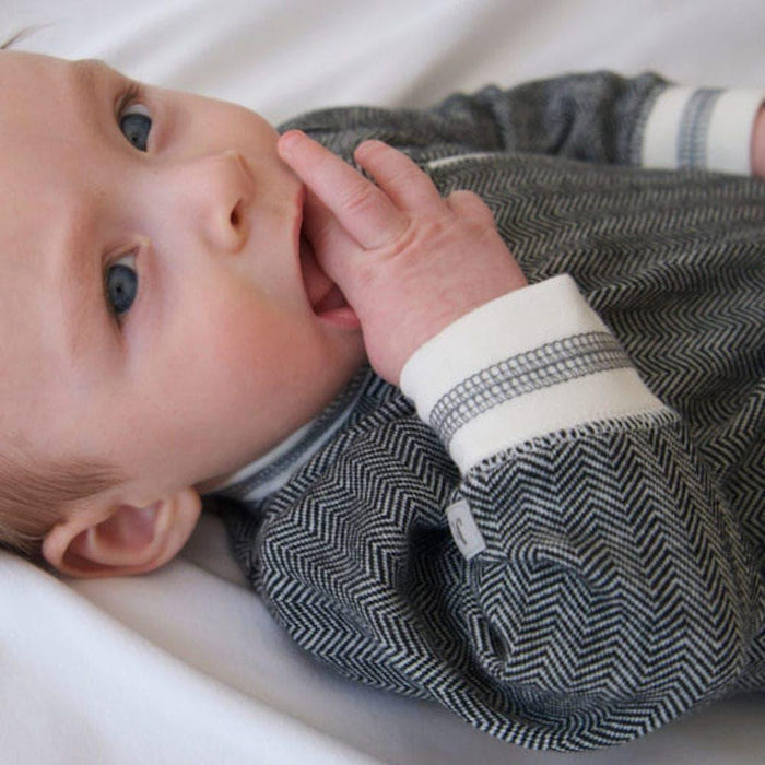 Juddlies Designs® - Juddlies Designs Organic Cottage Playsuit - Bear Black