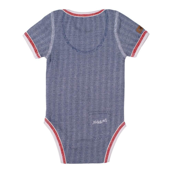 Juddlies Designs® - Juddlies Designs Organic Cottage - S/S Body Tee Lake Blue