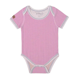 Juddlies Designs® - Juddlies Designs Organic Cottage - S/S Body Tee Sunset Pink