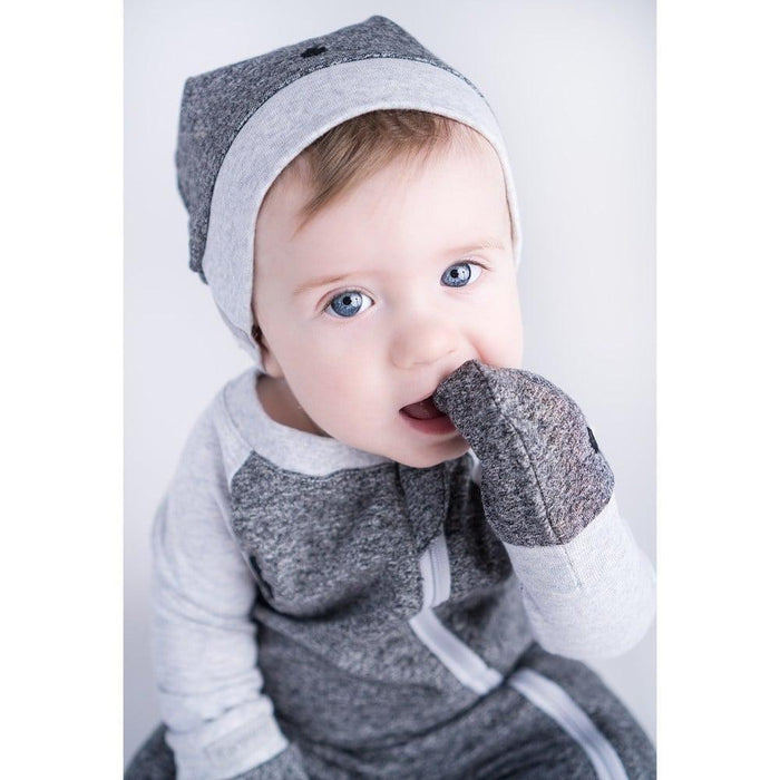 Juddlies Designs® - Juddlies Designs Raglan Organic Playsuit Gr.Black