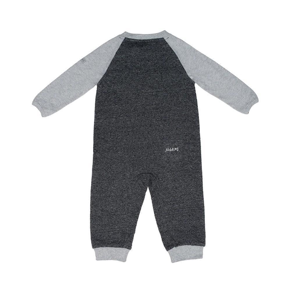 Juddlies Designs® - Juddlies Designs Raglan Organic Playsuit Gr.Black