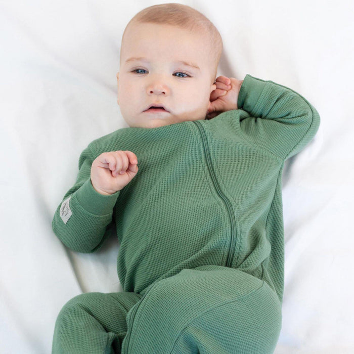 Juddlies Designs® - Juddlies Mini Waffle Collection Footed Sleeper