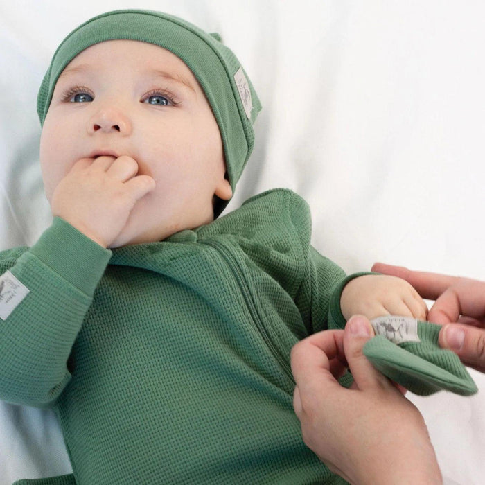 Juddlies Designs® - Juddlies Mini Waffle Collection Footed Sleeper