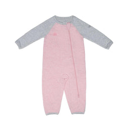 Juddlies Designs® - Juddlies Raglan Organic Cotton Playsuit - Dogwood Pink