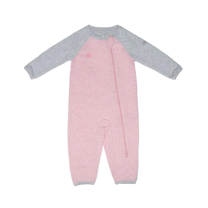Juddlies Designs® - Juddlies Raglan Organic Cotton Playsuit - Dogwood Pink