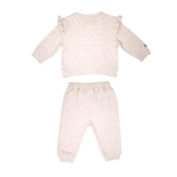 Juddlies - Juddlies 2 Pc Jogger Set - Rosewater Fleck