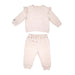 Juddlies - Juddlies 2 Pc Jogger Set - Rosewater Fleck