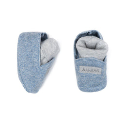 Juddlies - Juddlies Raglan Organic Unisex Slipper - Denim Blue