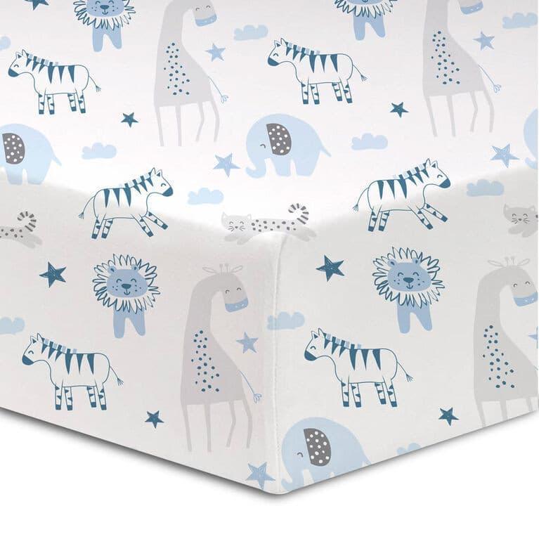 Jupiter - Koala Baby - Flannel 1 Pack Safari Crib Sheet