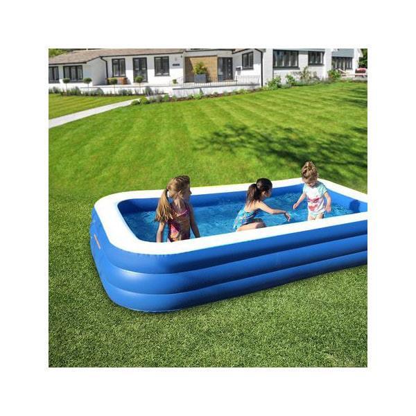 Kiddiworks® - Kiddiworks Deluxe Inflatable Pool
