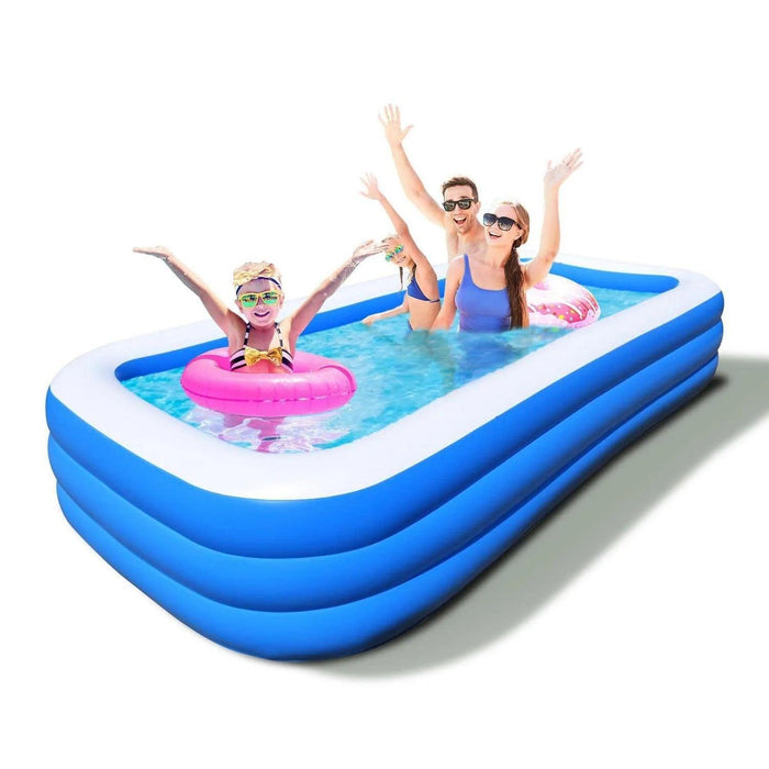 Kiddiworks® - Kiddiworks Deluxe Inflatable Pool