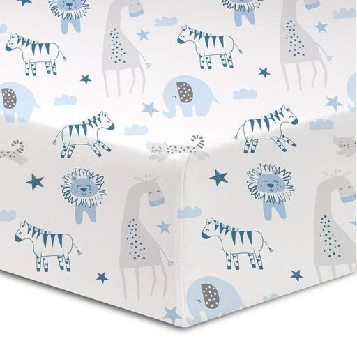 Kidiway - Koala Baby - Flannel 1 Pack Safari Crib Sheet