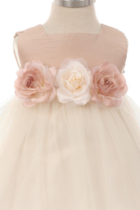 Kids Dream - Kids Dream Baby Girl Dress - Vintage Rose KD428