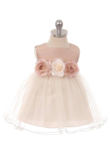 Kids Dream - Kids Dream Baby Girl Dress - Vintage Rose KD428