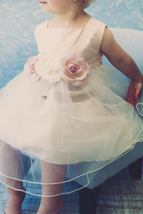 Kids Dream - Kids Dream Baby Girl Dress - Vintage Rose KD428
