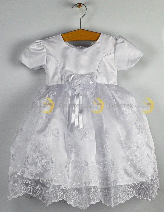 Kids Energy® - White Baby Dress