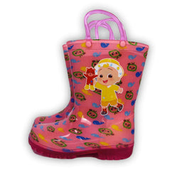 Kids Shoes - Kids Shoes Cocomelon Toddler Girls Rain Boots - 25% Off (Lights Not Working)