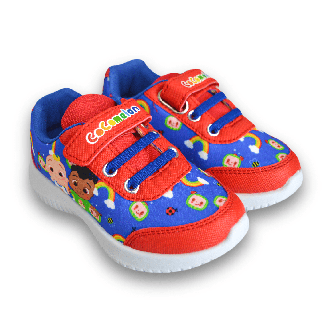 Kids Shoes - Kids Shoes Cocomelon Toddlers Sports Shoes - Blue & Red