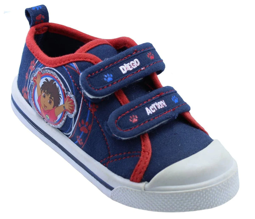 Kids Shoes - Kids Shoes Go! Diego Go! Toddler Boys Canvas Shoes