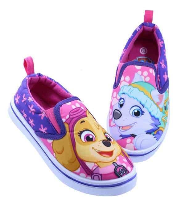 Kids Shoes - Kids Shoes Paw Patrol Toddler Girls Canvas Slip-on Shoes