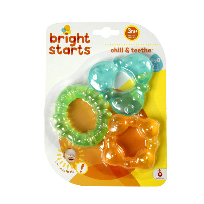 Brights Starts Chill & Teethe Teether Toys (3 Pack)