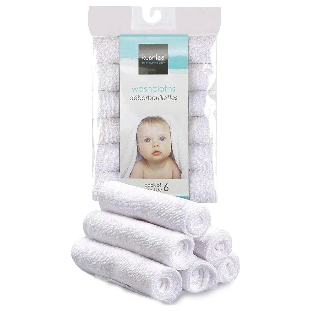 Kushies® - Kushies Baby Washcloths (6 Pack)