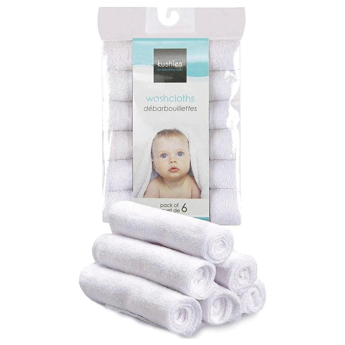 Kushies® - Kushies Baby Washcloths (6 Pack)