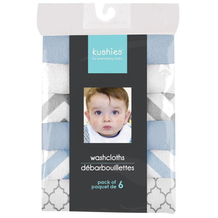 Kushies® - Kushies Baby Washcloths (6 Pack)