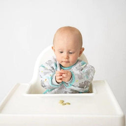 Kushies® - Kushies Cleanbib with Sleeves | Size 12-24m