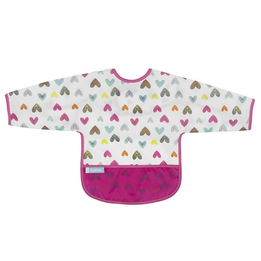 Kushies® - Kushies Cleanbib with Sleeves | Size 6-12m