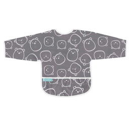 Kushies® - Kushies Cleanbib with Sleeves | Size 6-12m