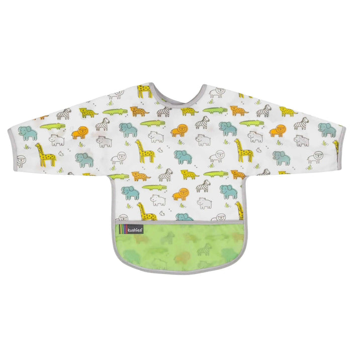 Kushies® - Kushies Cleanbib with Sleeves | Size 6-12m