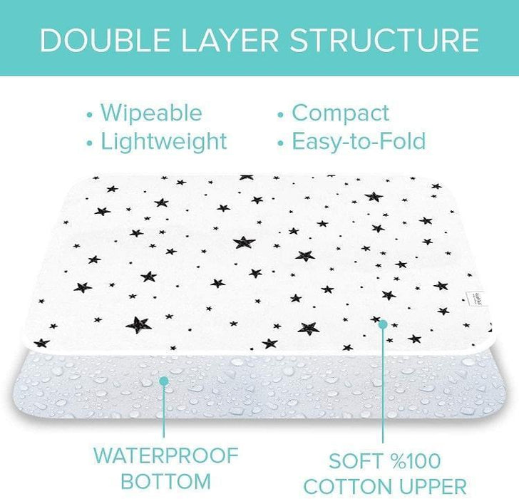 Kushies® - Kushies Deluxe Waterproof Flannel Changing Pad