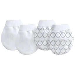 Kushies® - Kushies Flannel No Scratch Mittens (2 Pack)