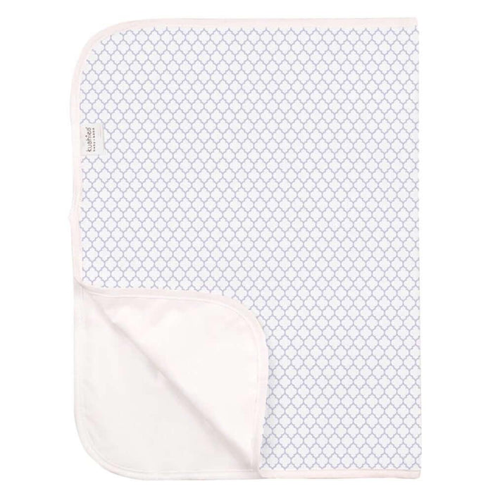 Kushies® - Kushies Flannel | Flat Changing Pad - Lilac Ornament