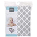 Kushies® - Kushies Flannel | Playard Sheet - Lattice Grey