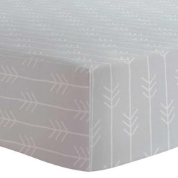 Kushies® - Kushies Playpen Sheet - Gray Arrows