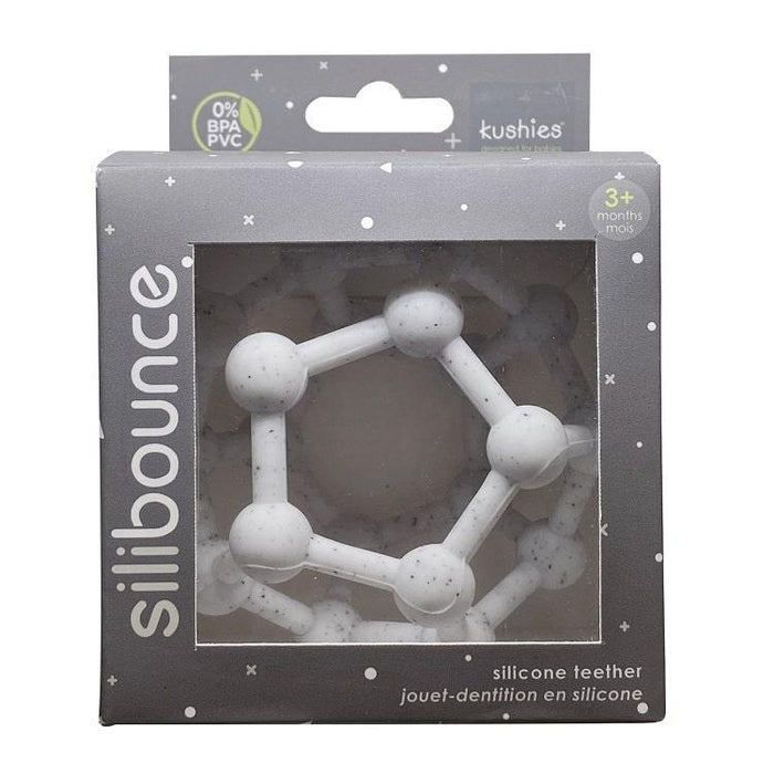 Kushies® - Kushies Silibounce Teether Ball - Grey