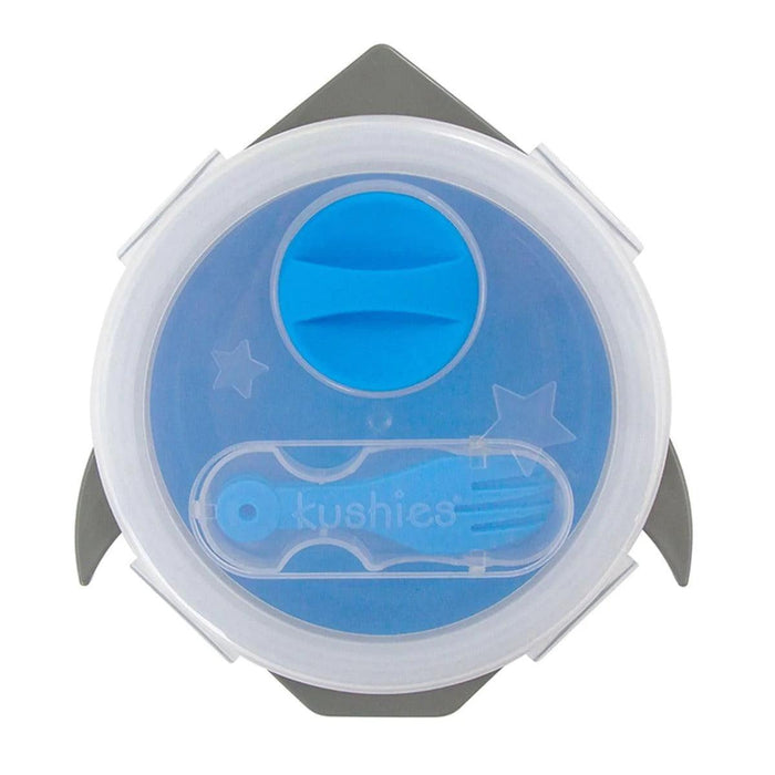 Kushies® - Kushies Silibox Silicone Container & Utensils Set