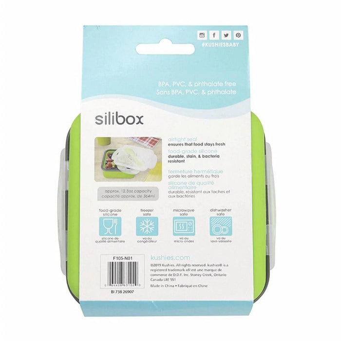 Kushies® - Kushies Silibox Silicone Container & Utensils Set